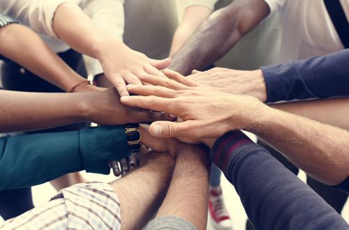 hands | team | together | solidarity