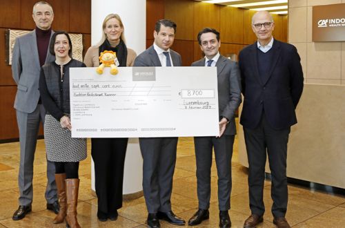 Kriibskrank Kanner | Luxembourg | cheque | Indosuez